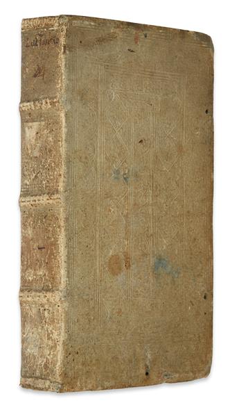 LACTANTIUS, LUCIUS CAECILIUS FIRMIANUS. Divinarum institutionum libri VII [and other texts].  1521